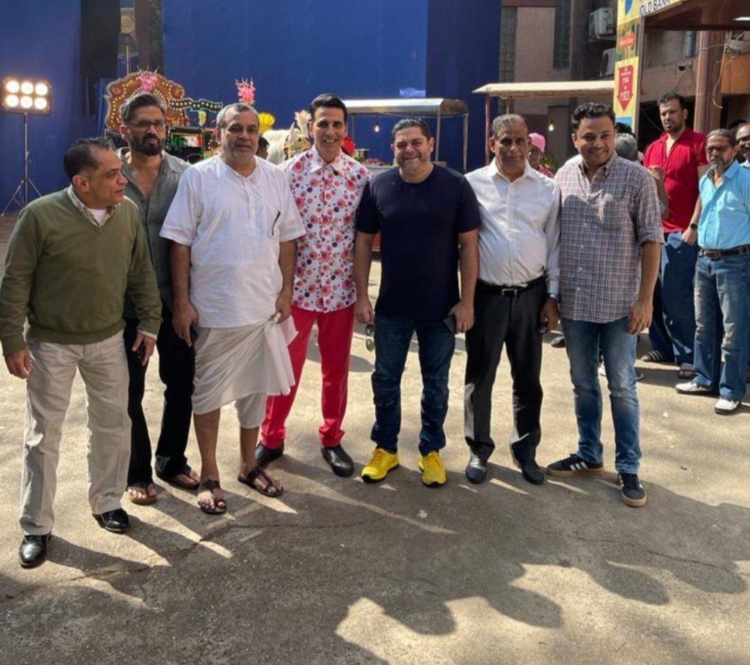 #HeraPheri3 Promo Shoot Done 🤩🔥

#AkshayKumar #PareshRawal #SunilShetty