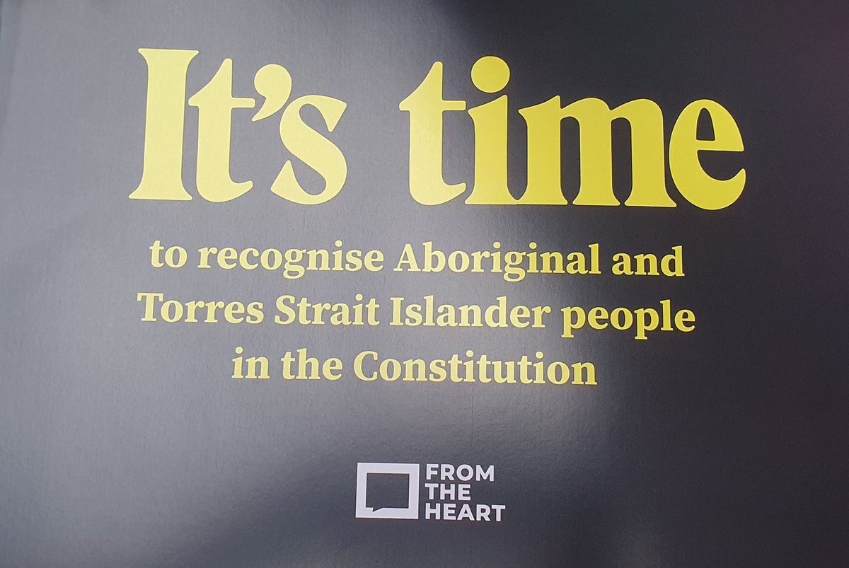 Truly humbled to be able to share a room with some beautiful people on stunning #KaurnaCountry - respectful conversations about voting YES to recognise Aboriginal & Torres Strait Islander people in our constitution! @IndigenousX
#YES23 
@fromtheheartau