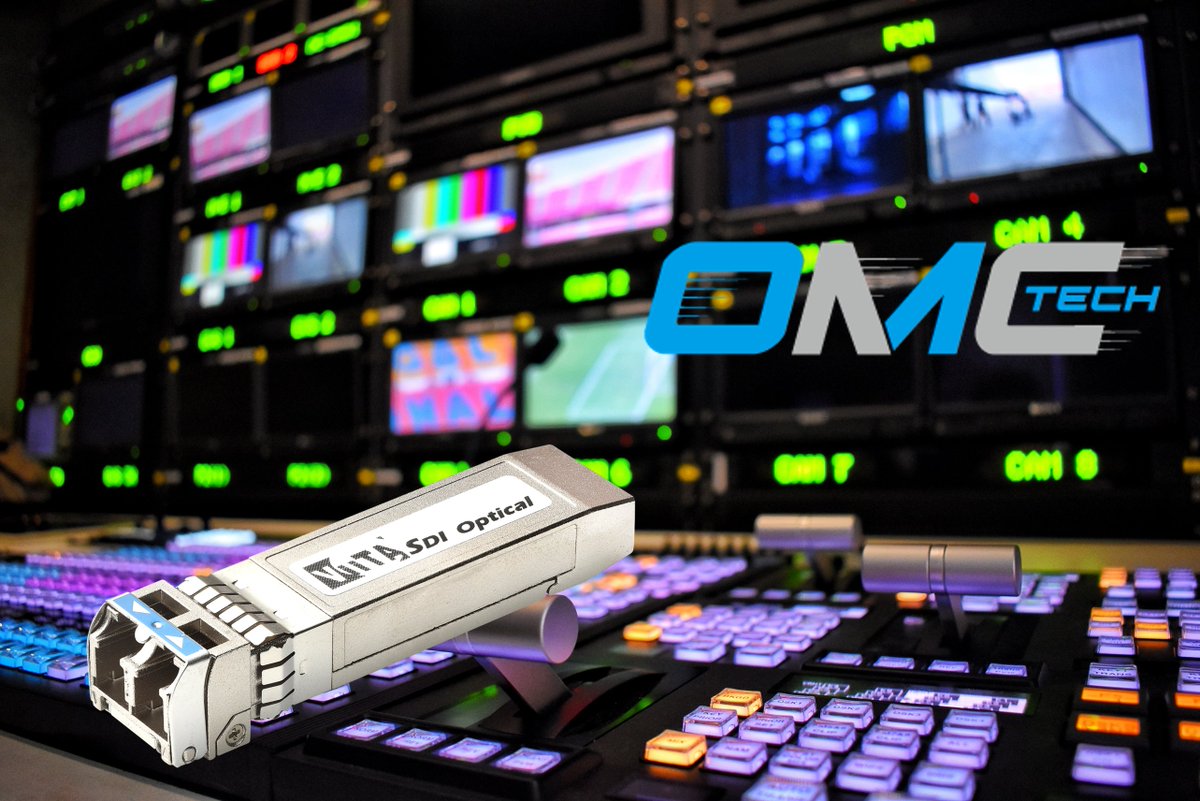 omctech's tweet image. OMC TECH's RMC-S1-4103K-Dx, 12G-SDI CWDM Dual-fiber Optical Transceiver 
- Handled pathological patterns for 12G-SDI, 6G-SDI, 3G-SDI, HD-SDI
- 10 Wavelength (1270nm to 1450nm) CWDM transceiver
- Extensive operational status can be monitored