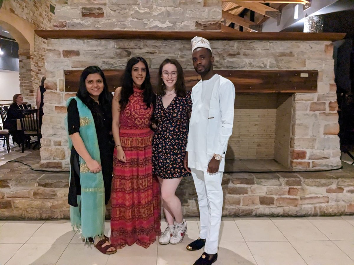 SarahjanePower8's tweet photo. Had an amazing cultural dinner at @ICHG2023 in Cape Town last night! @AfSHGenetics @GenomicsCRT https://t.co/LLo03qAg4u