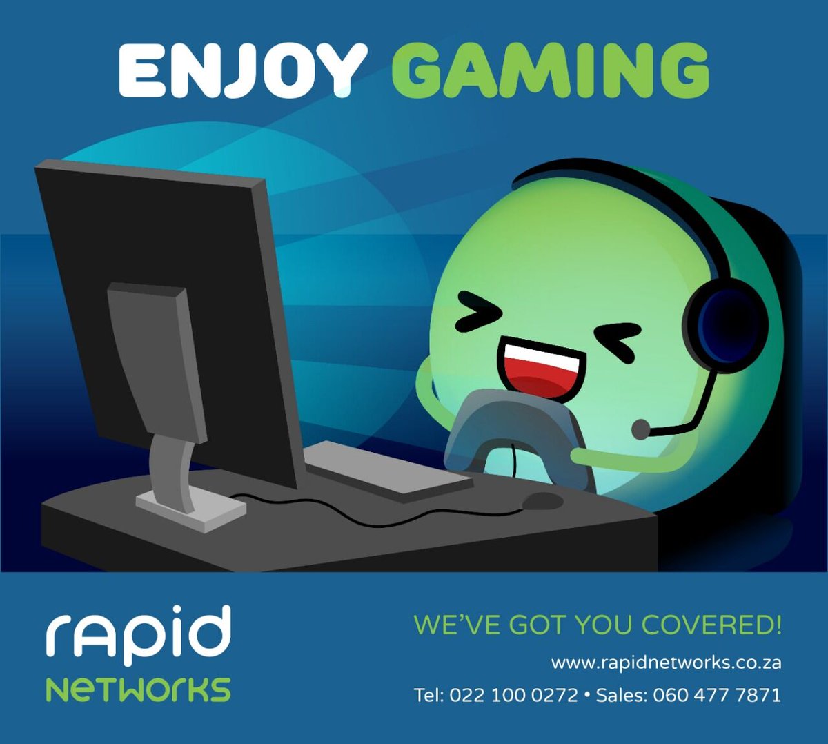 Rapid_Networks's tweet photo. Are you based on the West Coast? You’re in luck! Enjoy uninterrupted gaming with @Rapid_Networks and our reliable wireless and fibre options. ➡️ https://t.co/8FyTxBfOPW

#RapidNetworks #WeveGotYouCovered #Gaming #GetYourGameOn https://t.co/Wpl825MAxH