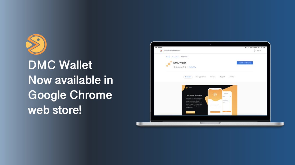 We are extremely proud to announce that DMC Wallet is now available in the Google Chrome Web Store. Mobile app is currently on the way.
Click to download: 👇
chrome.google.com/webstore/detai…