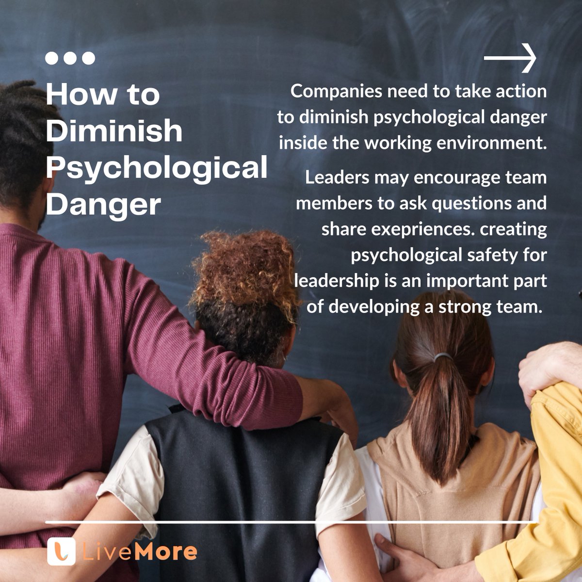 🚨New content alert from a new LiveMore expert ! 
Have you ever heard the term “Psychological safety”? 
📲 To discover the full article head to the app, our advices are still available for free. 

#leadership #mentalhealth #relationships #personaldevelopement