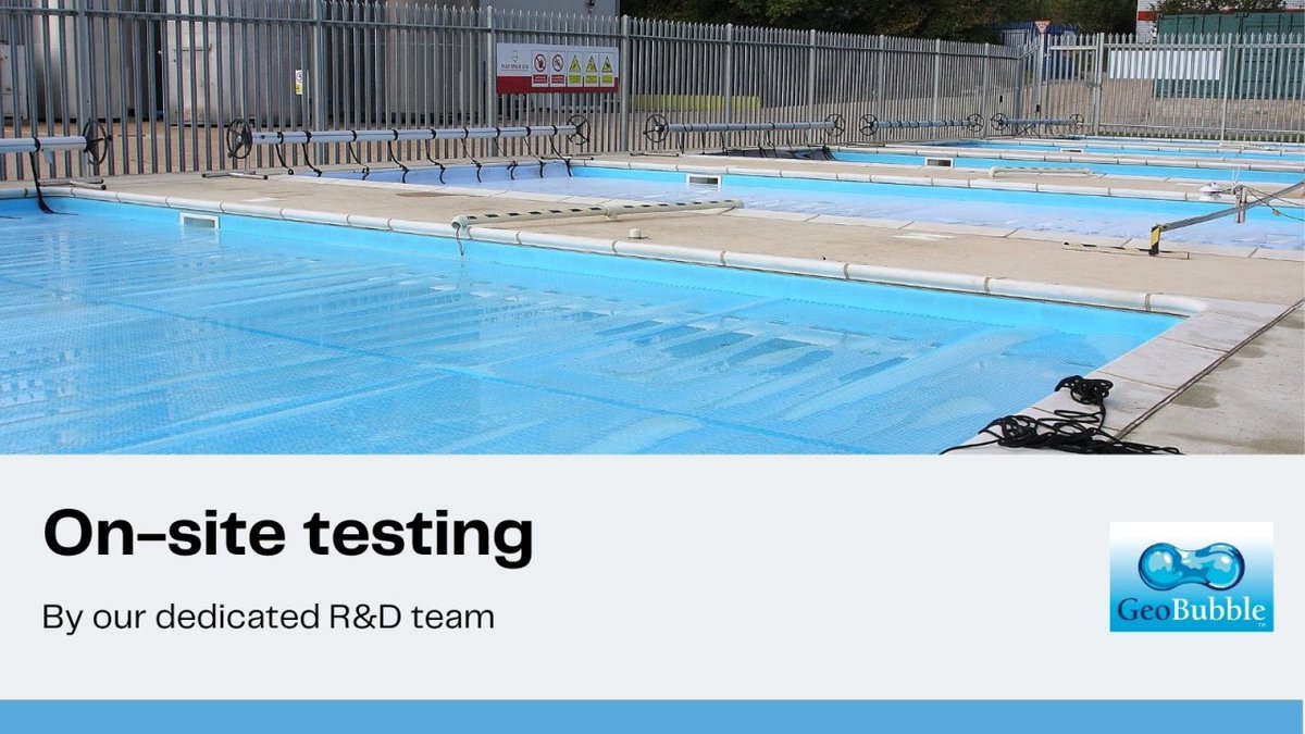 GeoBubble_'s tweet photo. Just inside our factory gates, we have our very own on-site testing facility. Consisting of 5 identical outdoor pools, this facility helps ensure that every GeoBubble™ pool cover provides the best performance possible.
Read more: https://t.co/jvqWhPhsp6
#GeoBubble #PoolCovers https://t.co/habrUQXFDg