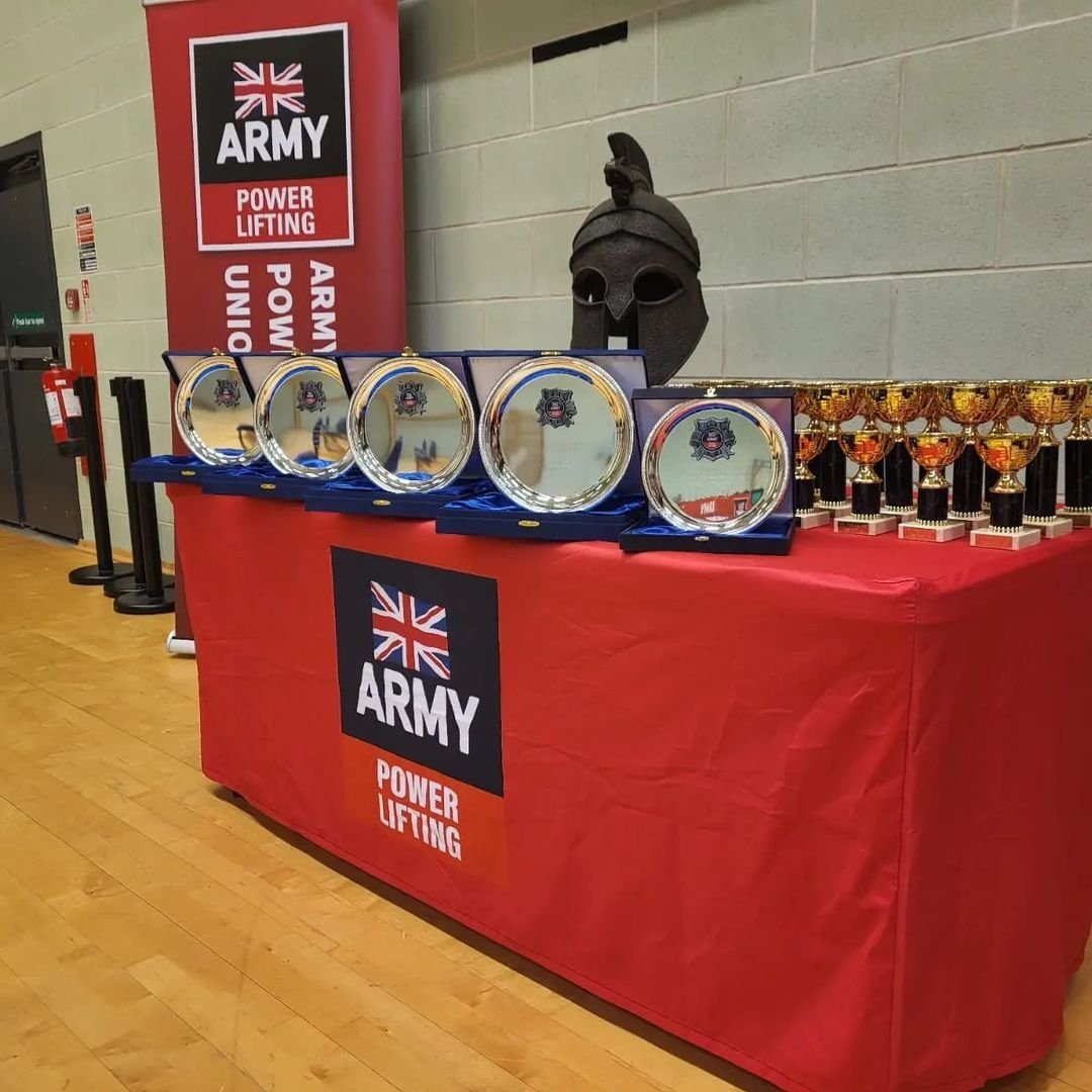 ArmySportASCB's tweet photo. Ready and set to host the @British_APU Championships at MoD Lyneham today
Thank you to the individuals that have worked tirelessly organising this event.
Good luck to all of todays lifters ποΈββοΈ πββοΈ
#BritishArmySport #ArmyPowerlifting #Powerlifting https://t.co/cEDy3J2ang