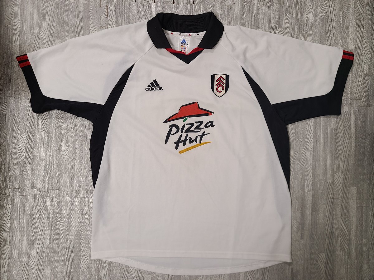 cheeno007's tweet photo. Will be putting these shirts for sale soon too.

1. Nottingham Forest Away 95-97 (XL) -  £100
2. Fulham Home 01-02  (XL) - £140
3. Carlisle Home 95-96 (L) - £80
4. Middlesbrough Away 94-95 (L?) - £120

Includes UK delivery. DM if interested. https://t.co/BTjchRMsQp