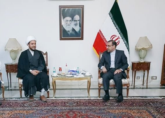 JUIAK_Ladakh's tweet photo. President of @JUIAK_Ladakh Hujatul Islam @NazirMehdi_ Mohammadi met the Ambassador of Islamic Republic of @Iran_in_India in Delhi, Dr. Iraj Elahi
Discussed various issues including Indo-Iran relations. https://t.co/HZOSPsDfzq