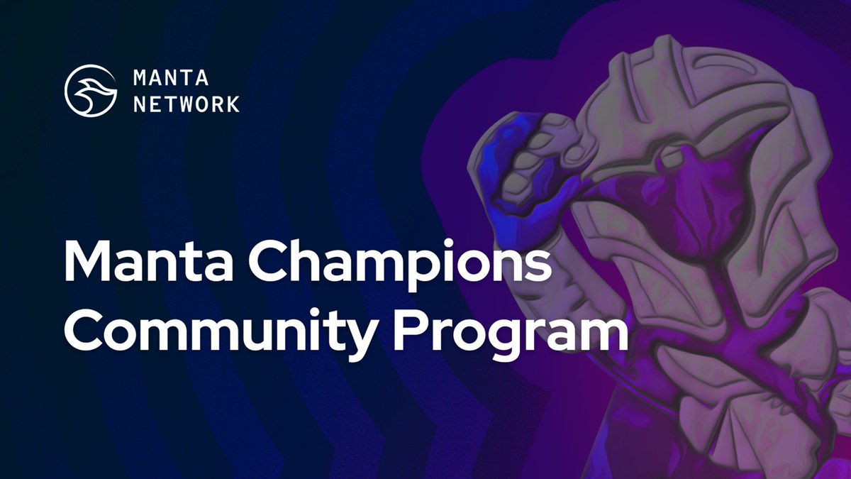 🎏 Introducing the Manta Champion Program! 

Apply here: jobs.lever.co/MantaNetwork/1…