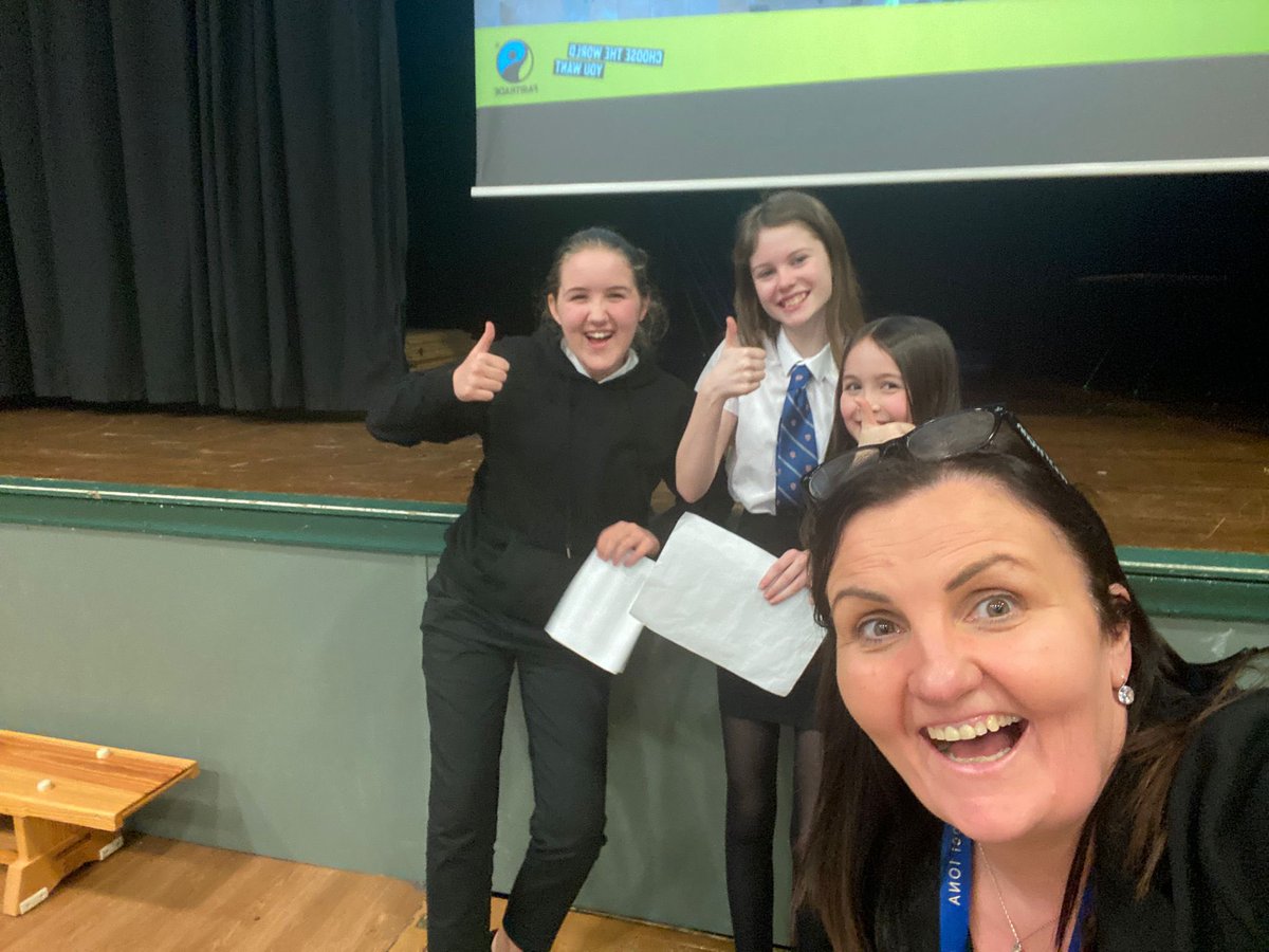 Paisley_Grammar's tweet photo. Our island assembly this week came from Iona and focussed on fair trade fortnight and holocaust memorial. Well done to Caity, Ruth, Charley and Emma for their inputs. #WeArePGS @PgsSkye @PgsMull @PgsSkye https://t.co/k0EF8N1GVq