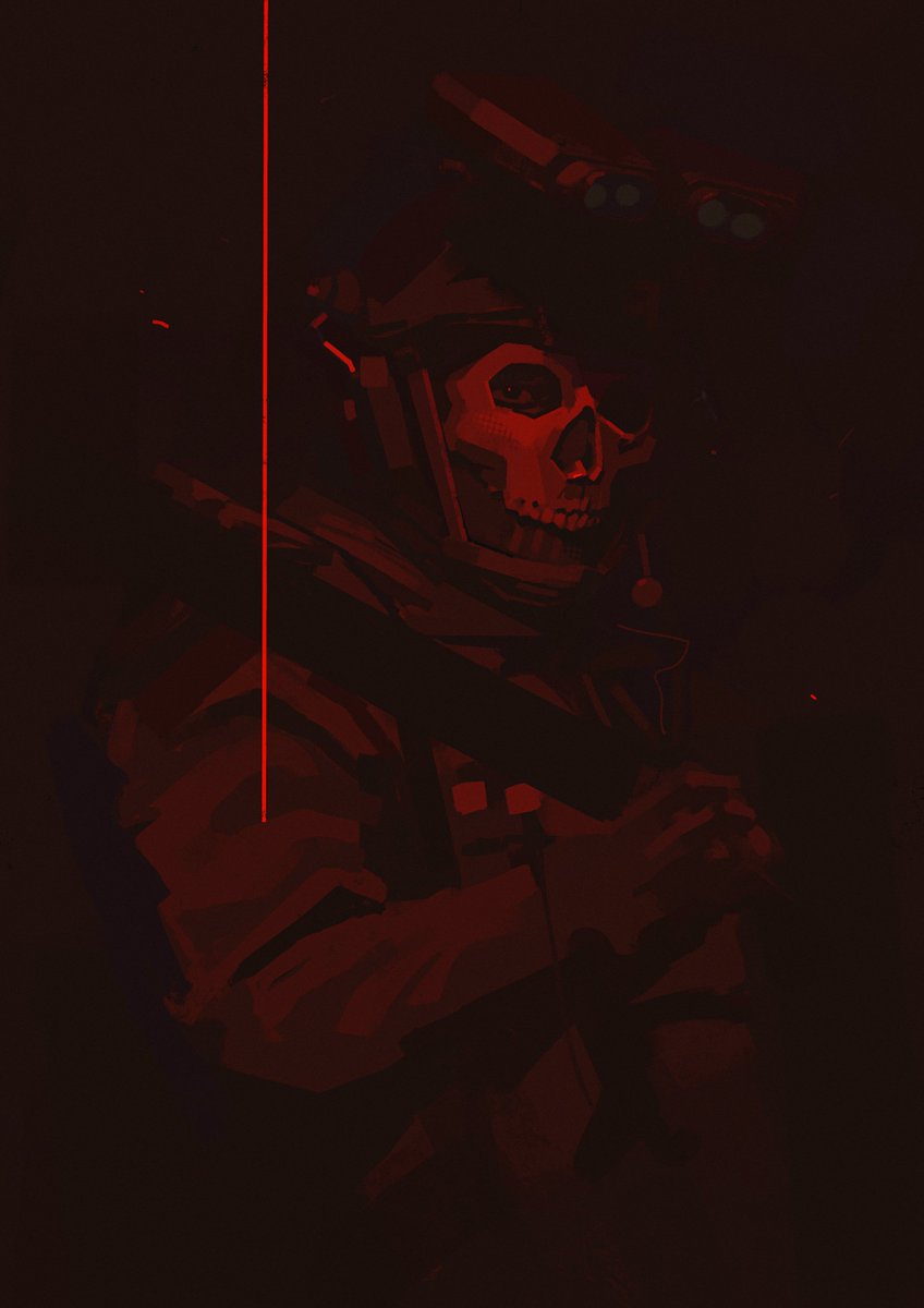 solo 1boy skull helmet male focus red theme black background  illustration images