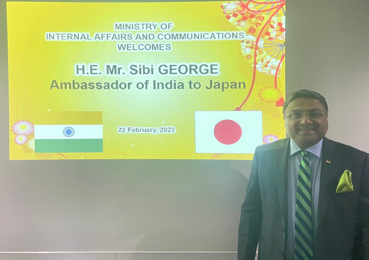 India In Osaka on Twitter "RT IndianEmbTokyo Ambassador
