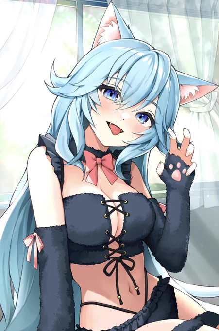 「にゃ〜ん໊」#猫の日 