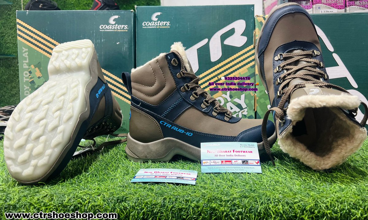 WATERPROOF SNOW HIMALAYA TREKKING SHOES ( FUR FOR WARM YOUR FEET )9325204476 all over India delivery 🚚 #snowtrekkingshoes #waterproofshoes #himalyatrekkingboot #ctrshoes #tracking #trekkingequipments #boots #antiskidshoes