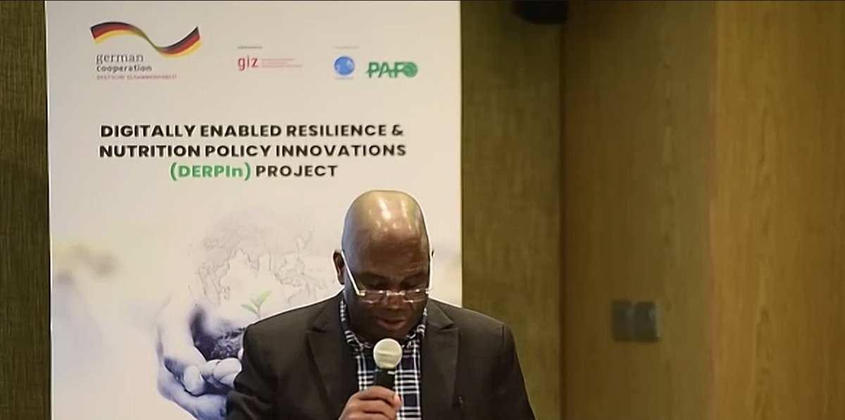 #DERPIn goal to leverage data analytical evidence- digital resources within @AKADEMIYA2063 to bolster capacity of government & #valuechain actors to design impactful solutions for the #sustainabletransformation of #Africanfoodsystems', @oyewolebabafemi @pafo_africa- DERPIn launch