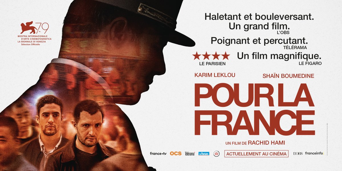 Le #film dramatique "Pour la France" sera diffusé ce mardi 28 février à 20h dans notre salle de #cinéma du CCCV de #Bischwiller🎬 

🤝 En partenariat avec le RECIT et précédé du court-métrage "Una furtiva lagrima"

🎫 + d'infos et billetterie : mac-bischwiller.fr/agenda/pour-la…