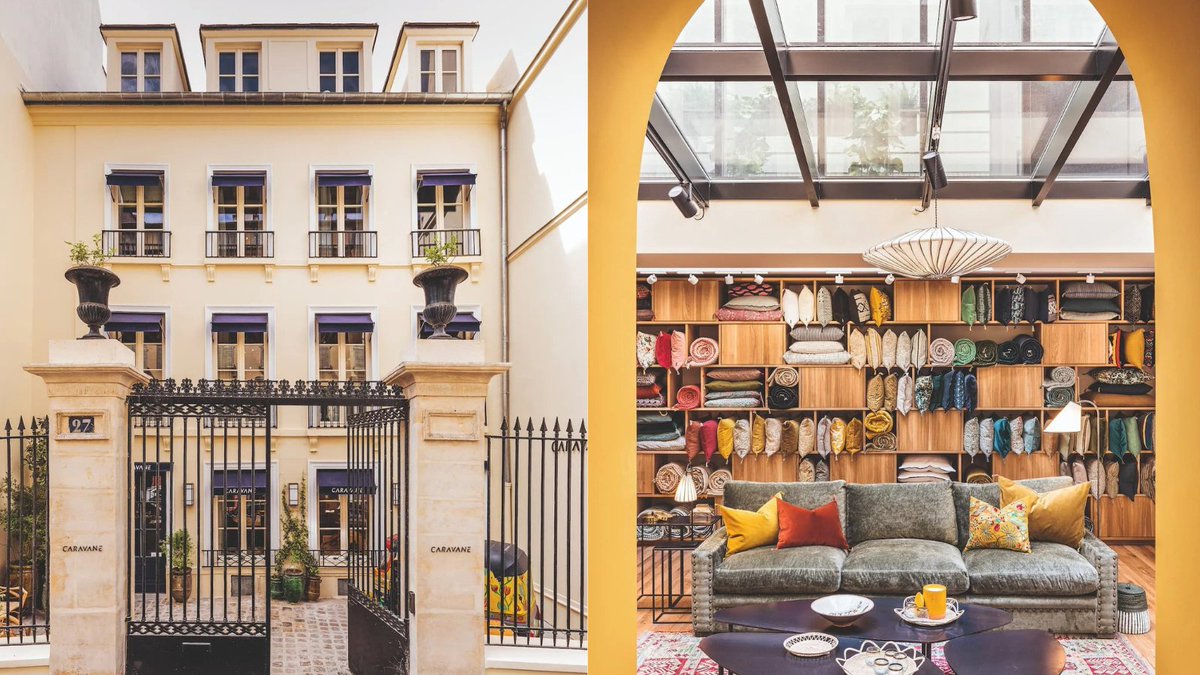 La Maison #Caravane : une nouvelle adresse voyageuse au coeur de #Paris >> bit.ly/3lWAwY5