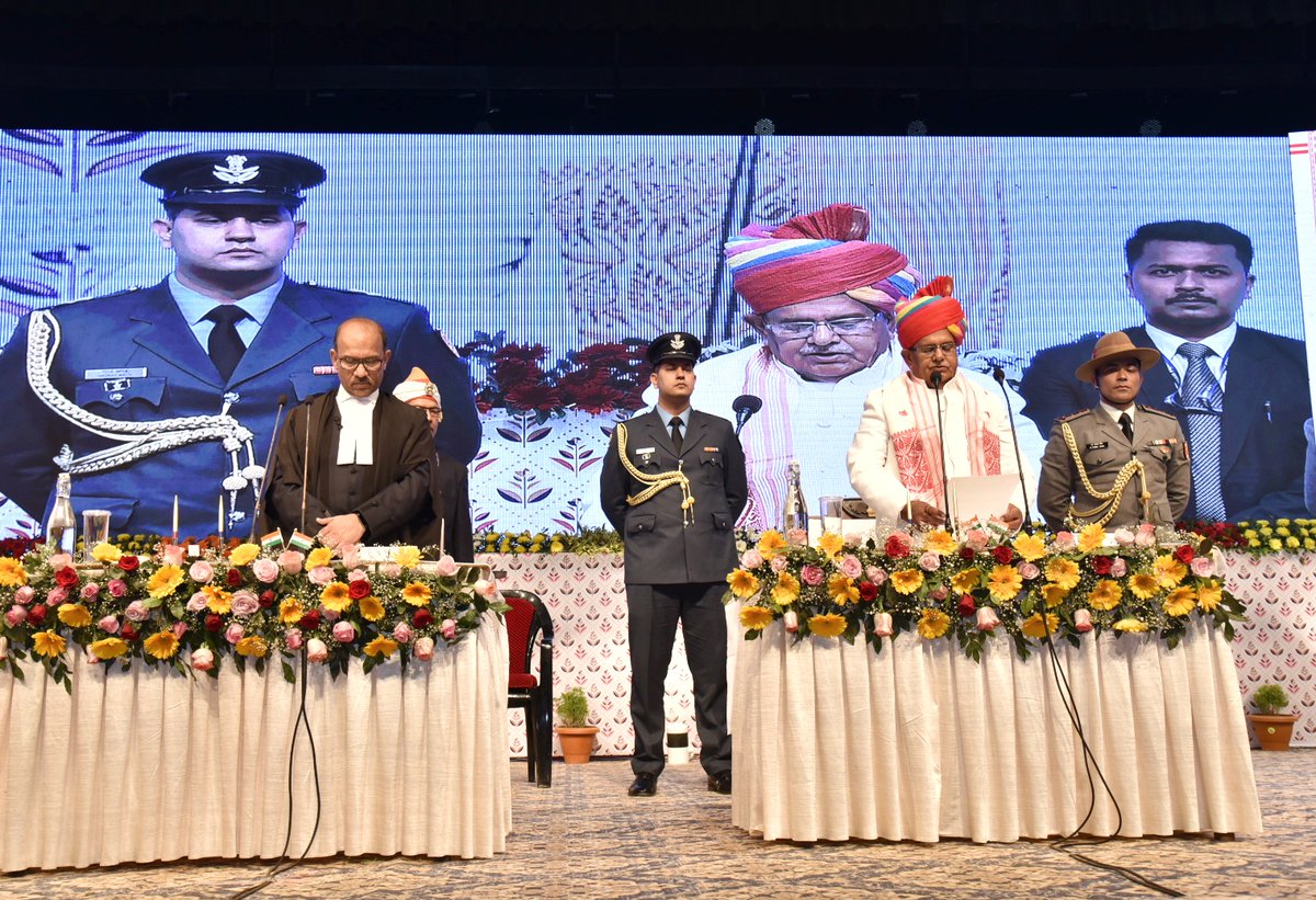 Gulab_kataria's tweet photo. It was an honour to take the oath of office as Governor of the beautiful State of Assam at a solemn ceremony conducted in Guwahati today. I have sworn to preserve the Indian Constitution and dedicate my life to serving and promoting the interests of the people of Assam https://t.co/IfOdYbec0g