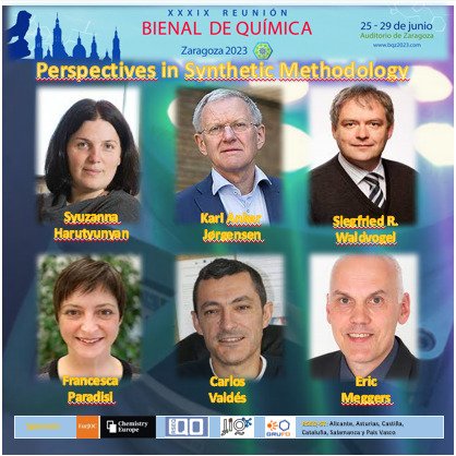 jaleman (@jaleman2) on Twitter photo Don´t miss it!! Amazing invited Speakers for the Symposium on Perspectives in Synthetic Methodologies in Zaragoza, <a href="/RSEQUIMICA/">RSEQ</a>, Call for abstracts is opened up to 28th February: bqz2023.com/index.php/en/ @BQZ2023
Sponsored by <a href="/geqor/">GEQOR</a>, <a href="/JovenesQuimicos/">Jóvenes Investigadores Químicos (JIQ-RSEQ)</a>, @Eujoc, @chemEurJ, <a href="/GrufoRSEQ/">GRUFO-RSEQ</a> Don´t miss it!! Amazing invited Speakers for the Symposium on Perspectives in Synthetic Methodologies in Zaragoza, <a href="/RSEQUIMICA/">RSEQ</a>, Call for abstracts is opened up to 28th February: bqz2023.com/index.php/en/ @BQZ2023
Sponsored by <a href="/geqor/">GEQOR</a>, <a href="/JovenesQuimicos/">Jóvenes Investigadores Químicos (JIQ-RSEQ)</a>, @Eujoc, @chemEurJ, <a href="/GrufoRSEQ/">GRUFO-RSEQ</a>