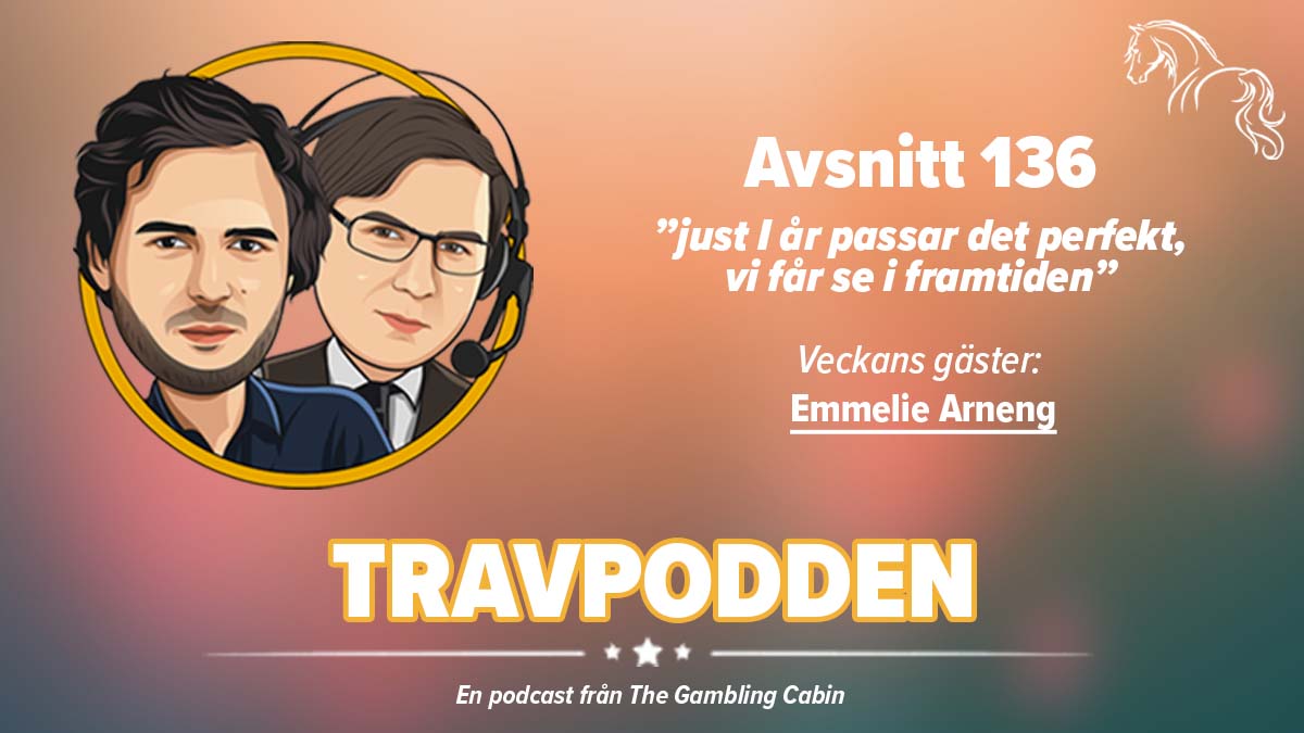 Travpodden avs. 136
🎧 gamblingcabin.se/go/podden

Emmelie Arneng gästar och ger syn på antalet auktioner 2023 och hennes del i det, nya auktionen, det kommer skilja auktionerna åt och så ser framtiden ut. Även toppunderhållningen i lördags och genomgång V75 Romme.
#Trav #atg #v75