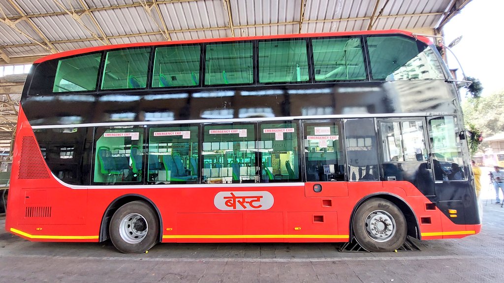 From Tuesday, @myBESTBus introduced the first AC double decker e-bus in public service, but the bus manufactured by @SwitchMobility has some serious issues related to passengers' safety and comfort, which should have been addressed before launching it.