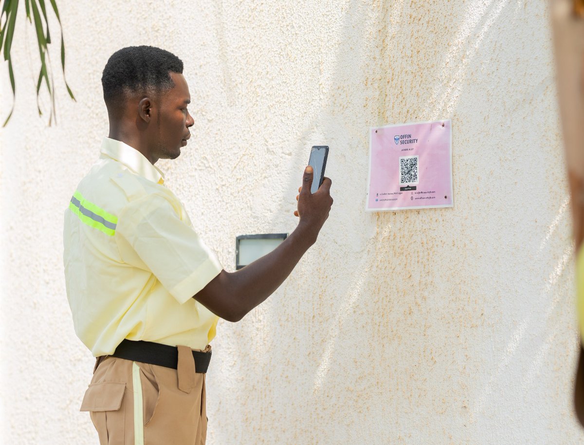 OffinSecurity's tweet image. At Offin Security, our guards are trained to conduct effective patrols whiles scanning the QR codes made available at our various sites.
We leave no stone unturned. 
Just trust us with your safety!
#offinsecurity #privatesecurity #smartpatrolling #trustedsecurity #safety