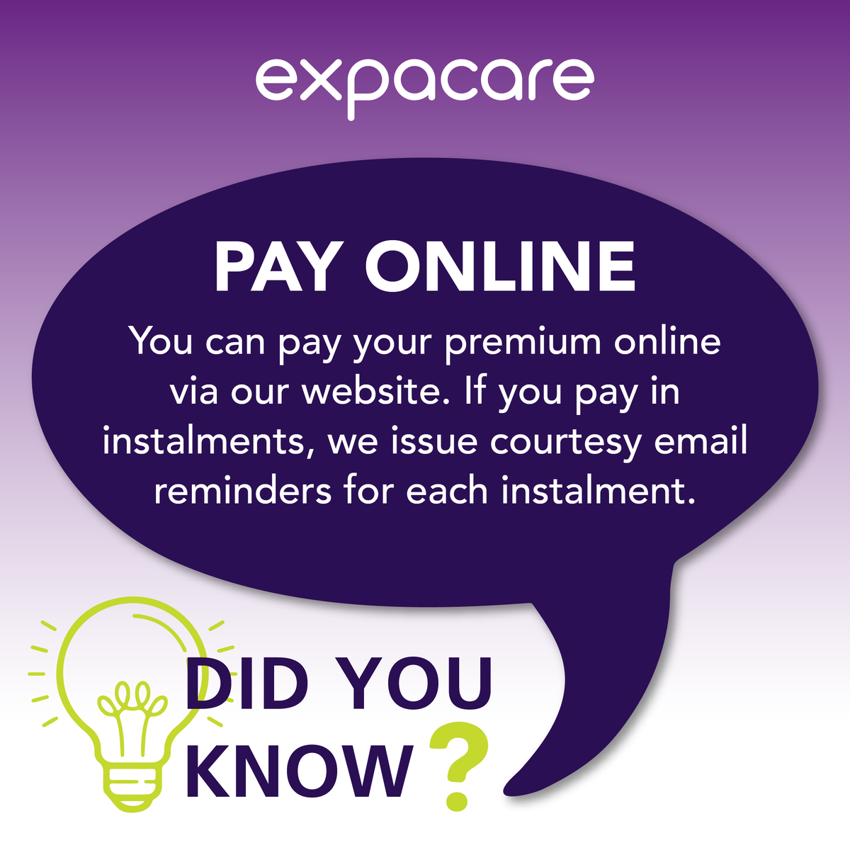 expacare's tweet photo. PAY ONLINE

For more information go to https://t.co/a2cTyKwVFB

#DidYouKnow #Expacare #hospital #insurance #health #payonline https://t.co/ECXGLDArJ6