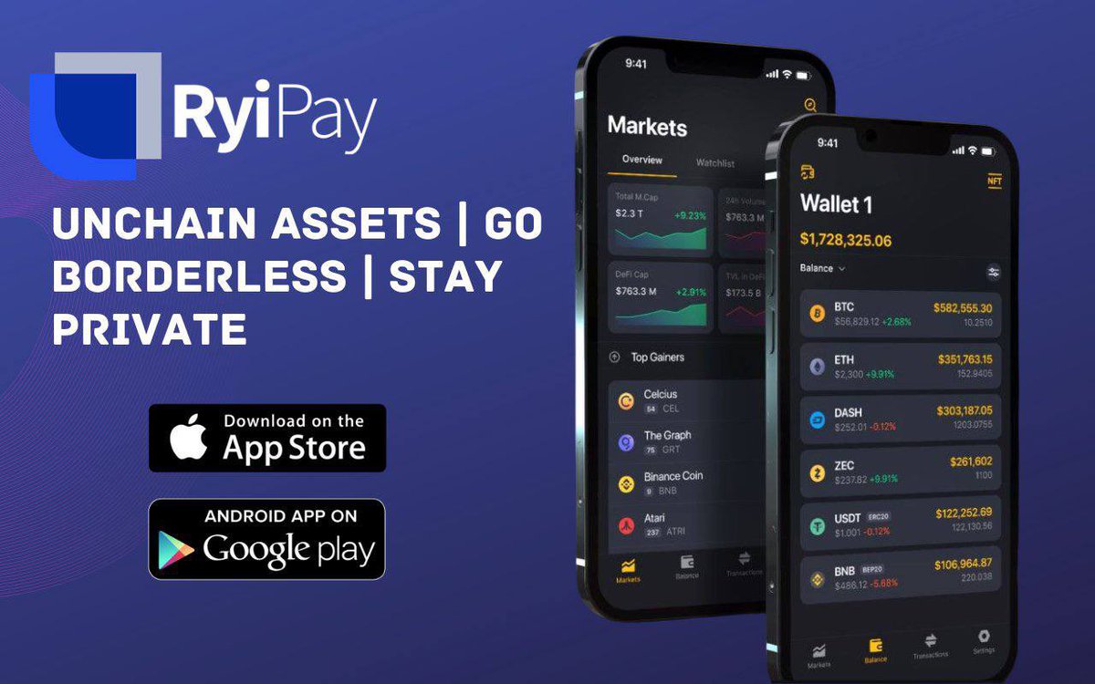DEFIDASH_'s tweet image. #ryipay Upgrades for Android📱would be released in less than 36hours

get ready to get better user interface and performance 

Get ios version 

apps.apple.com/ng/app/ryipay-…
ios 11 and above all supported
#ryipay  #speed #secure #blockchain #Bitcoin