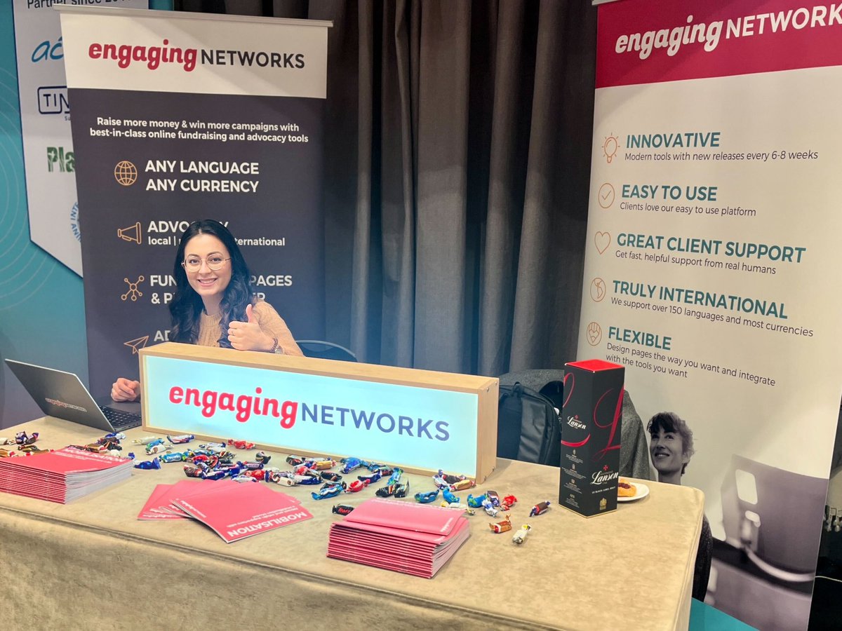 We’re here at #FundraisingLive! Very excited for all the sessions today. Come have a chat with us at our stand, during the breaks, and grab a free copy of our mobilisation report!