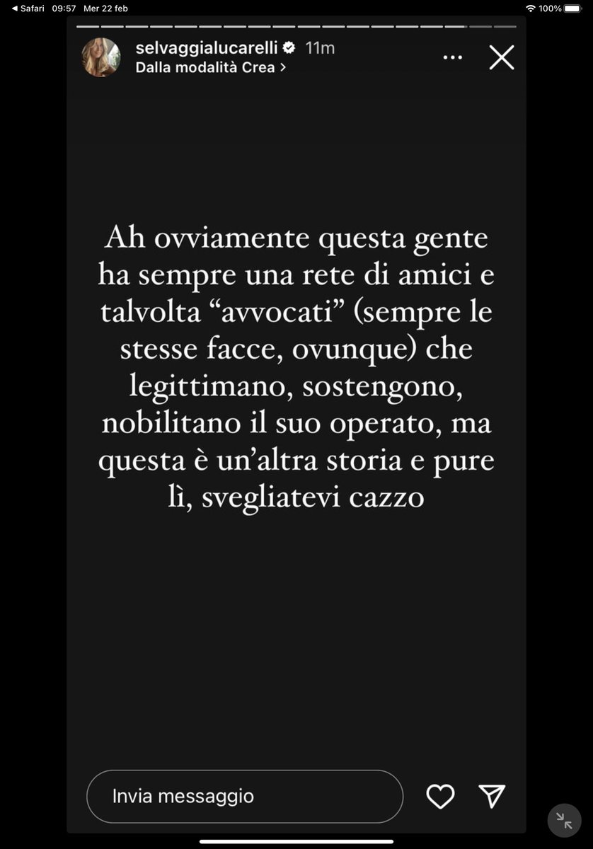 Penelop78617978's tweet photo. E c’ha ragione quando vi dice di svegliarvi. #sp0ra, si, parla proprio di te Selvaggia Lucarelli. https://t.co/aDBjPprpMk