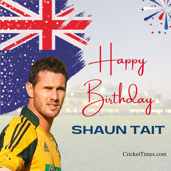 Happy Birthday, Shaun Tait    