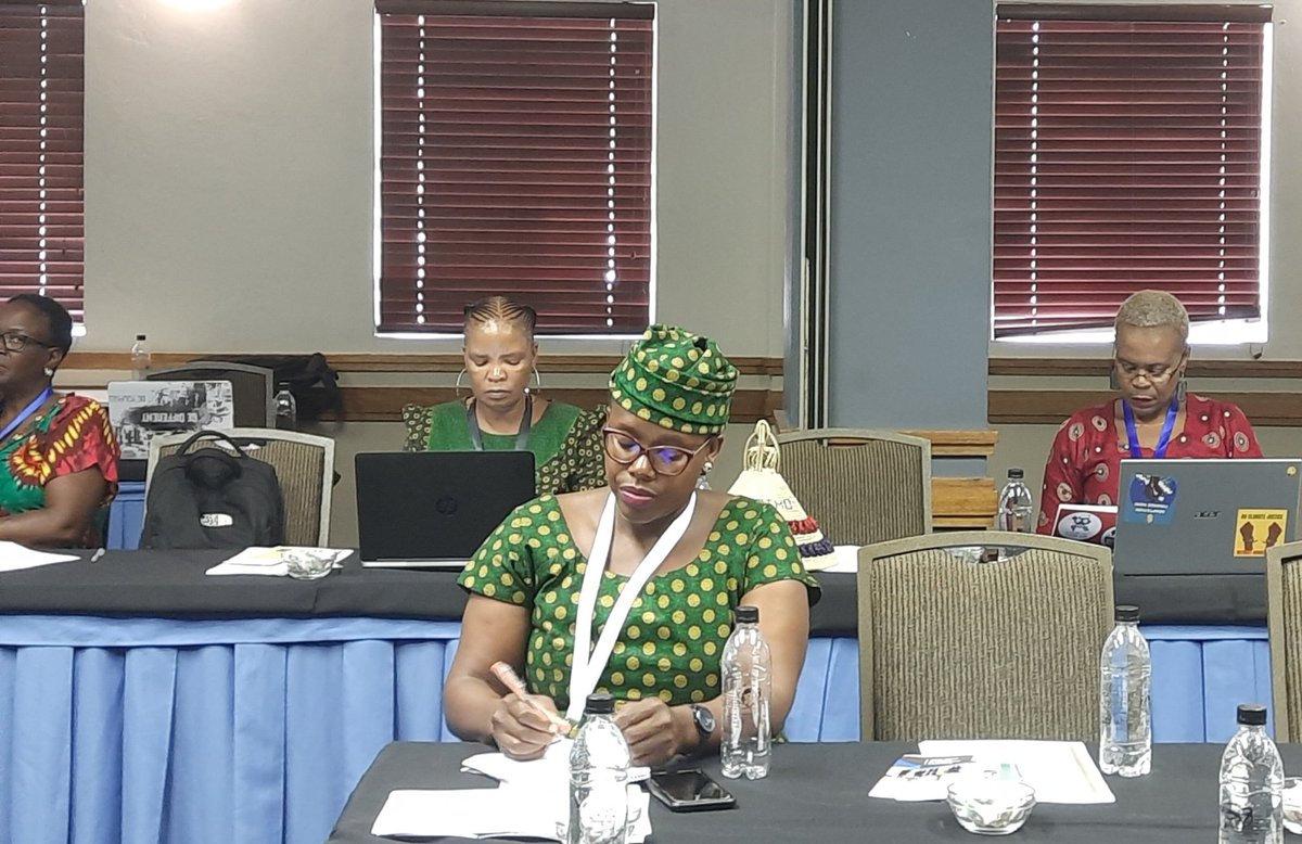 Women in rural areas need skills to solve real life problems that come with #climatechange

Mr David Lesolle explaining the steps for this training program. Businesses should be green but still be profitable to eradicate poverty and reduce effects of climate change #GWE