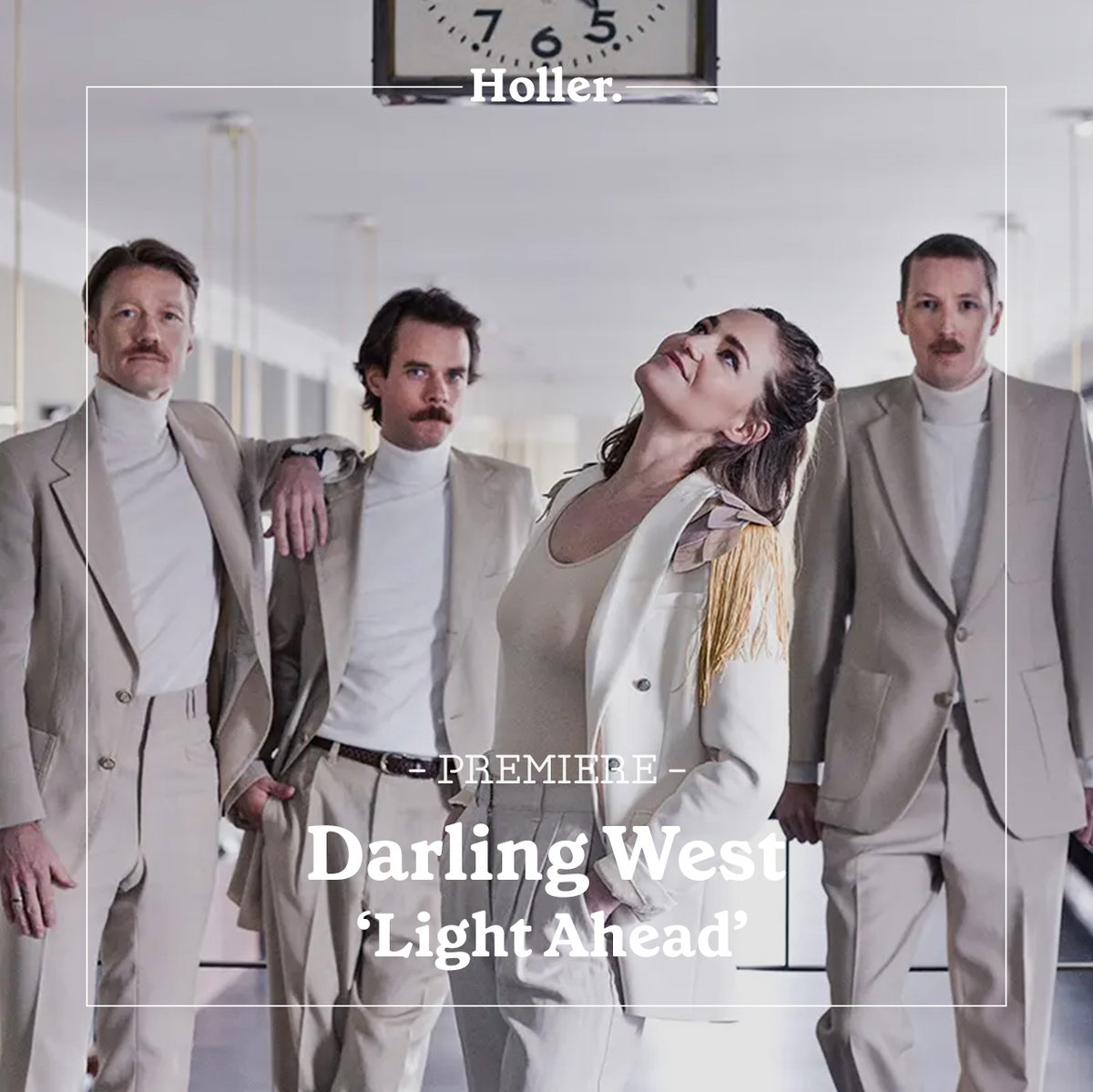 Norway’s finest Americana exports <a href="/west_darling/">Darling West</a> are embracing soft seventies disco and glittering cosmic country funk with their new single, Light Ahead 🪩⚡️
Listen here: bit.ly/3kpLDrV #Holler