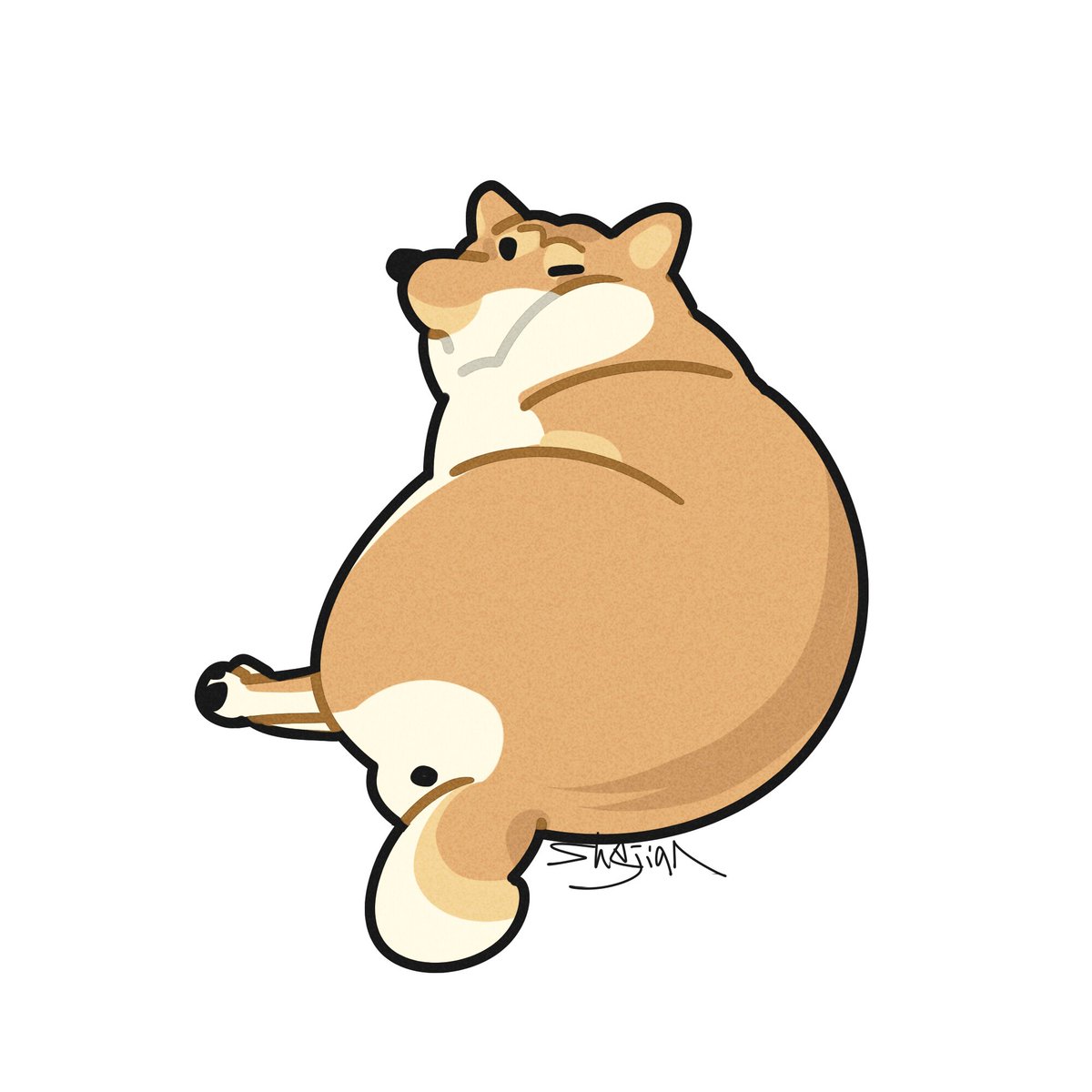 shejian0902's tweet photo. 愛犬たち
#オリジナル #original
#イラスト　#illustration  
#お絵描き　#落書き
#犬の絵　#dogart #dogillustration
#ボーダーコリー　#bordercollie
#柴犬　#shibainu #shibaken https://t.co/5UjcDUA02I