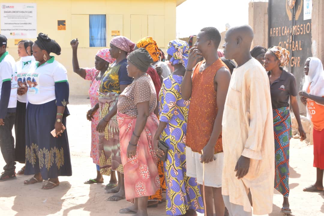Ibrahimardo1's tweet photo. Taking It Back To The Society.
The Chairperson,Women And Youth Supports For Atiku (#WAYSA) Haj. Fati Atiku Abubakar has this day 20th February 2023. Launch the 3rd Phase Of the distribution of food items and other valuable commodities to the less privileged and the downtrodden. https://t.co/KI1u4A4G6A
