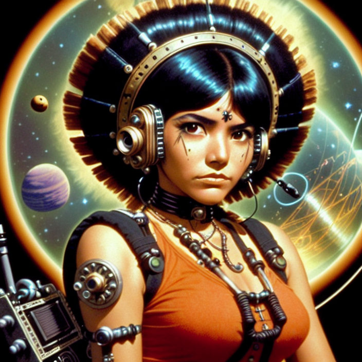 chav_ez's tweet photo. In a vision, through a Smoking Mirror, I saw my sister, wearing Aztec gold, living in another dimensional reality! I see her entering a shimmering portal into a place beyond. 😍
#Aztecgold #latina #AIIA #ancientaliens #AIart #Tezcatlipoca #Cecentlamantin https://t.co/hYhbT0SzCt