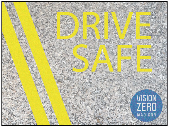 MadWIParking's tweet photo. Driving isn't easy, but saving a life is.
Make smart choices behind the wheel!
#VisionZeroMadison #VisionZero #SafetyStartsWithallOfUs #SlowDownSaveLives #SAfeStreets #SafeMadison https://t.co/0X8aWzyCck