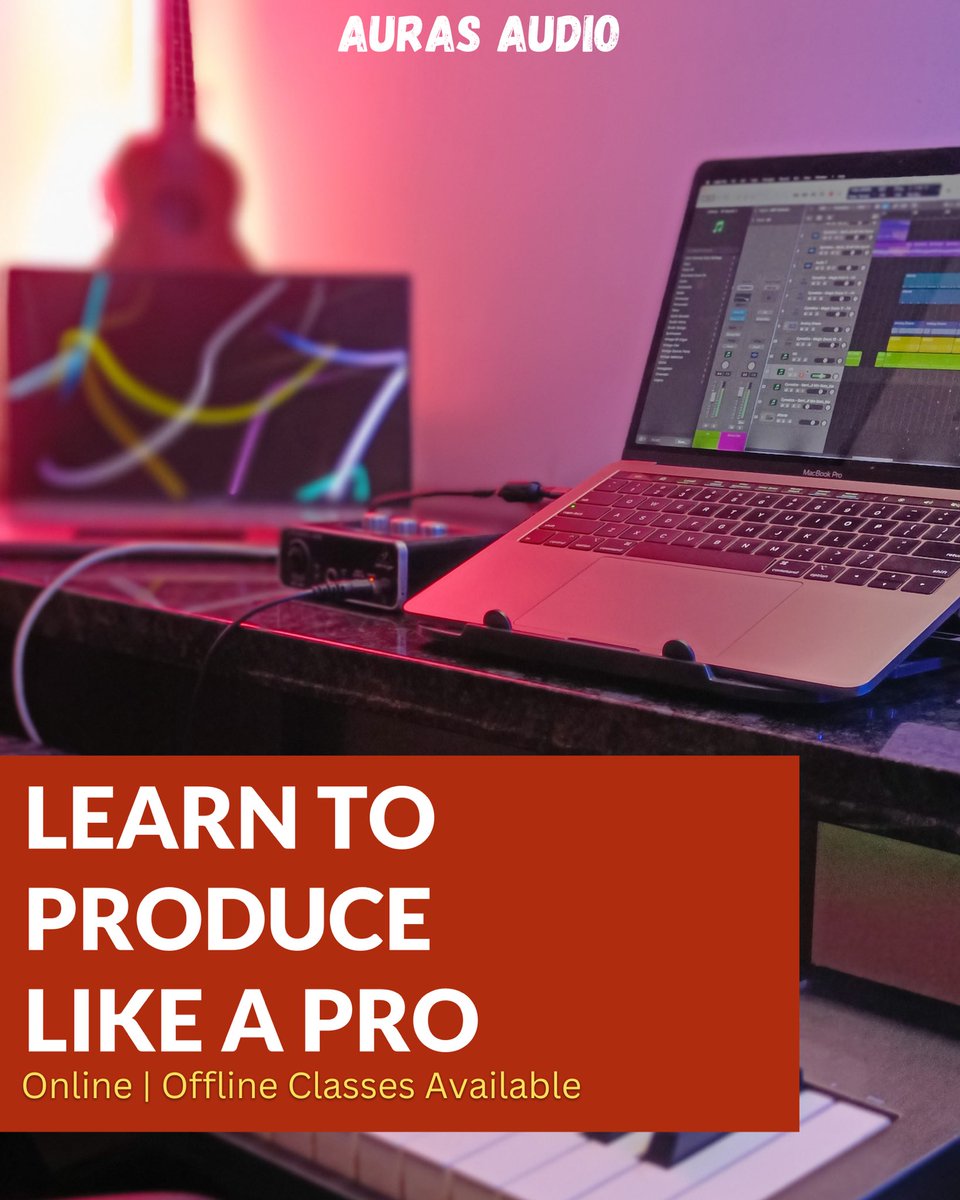 AurasAudio's tweet photo. Learn to Produce like a PRO
Enroll now !
Contact - +91 9899808800
#insyncwithsound
#aurasaudio
#musicproductioncourse
#learnmusicproduction
#musicproductioncourse
#learnmusic
#logicprox
#musiceducationdelhi
#bestrecordingstudiodelhi
#aurasaudiostudio https://t.co/jfxjz3dp3p