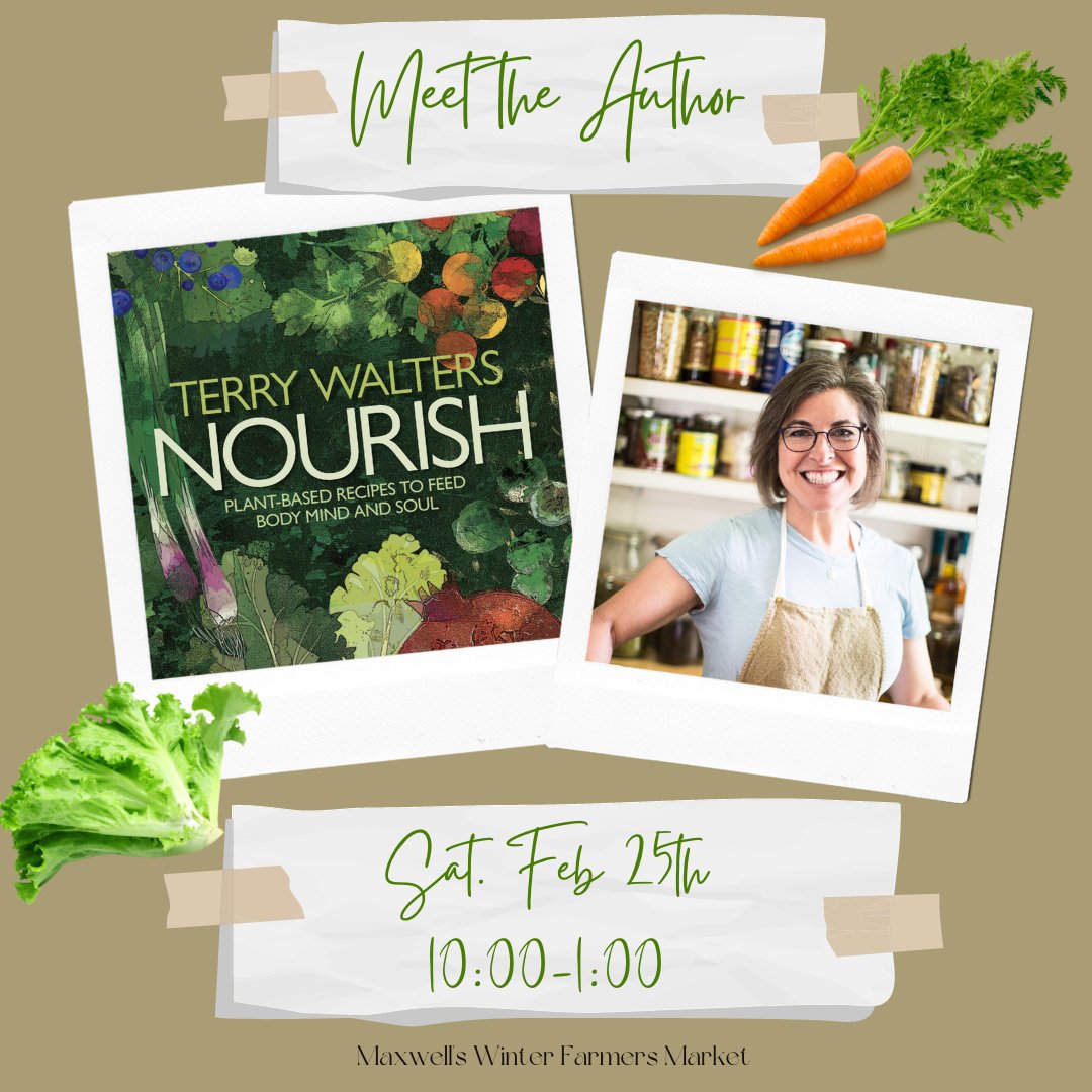 Maxwells01824's tweet photo. Holy Guacamole - Last One!🥑 Cookbook Author Terry Walters is here on Sat. Feb 25th - https://t.co/hmD4QCIDm6 https://t.co/Fmn8fRGVbK