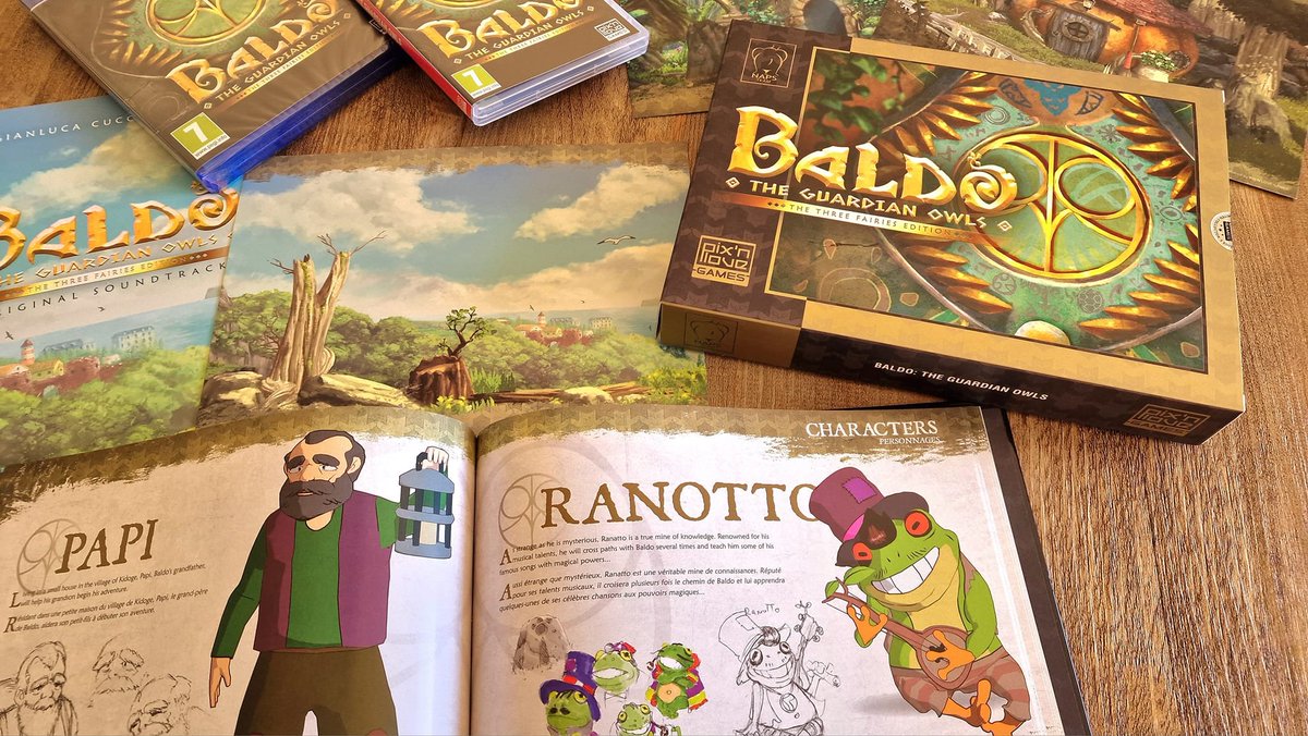 ❤️❤️❤️
The wait is over ! Shipment started !
Baldo The Guardian Owls - Collectors Edition