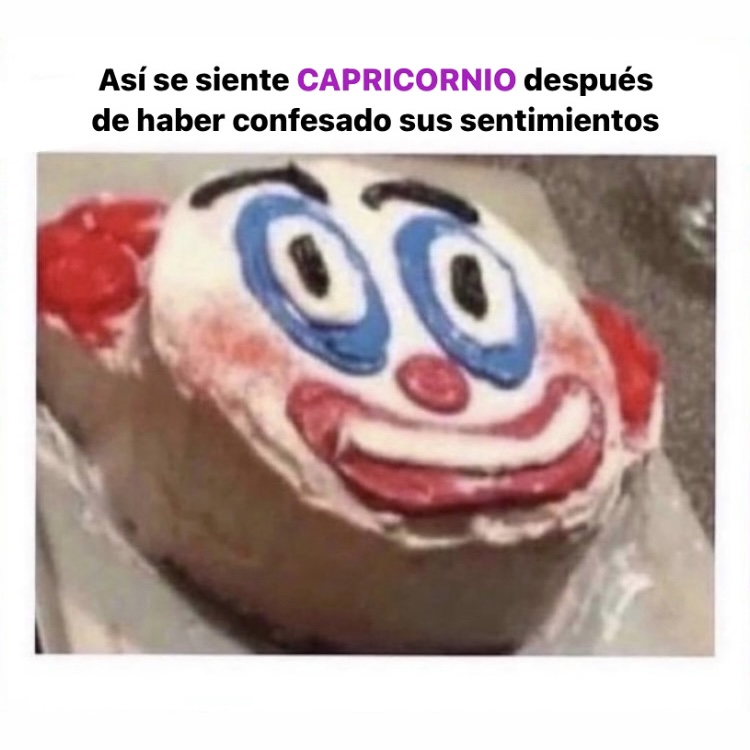 capricornio_hn's tweet photo. Confesar nuestros sentimientos es lo peor que nos puede pasar 🤡😂 https://t.co/SLHSDuSjKY