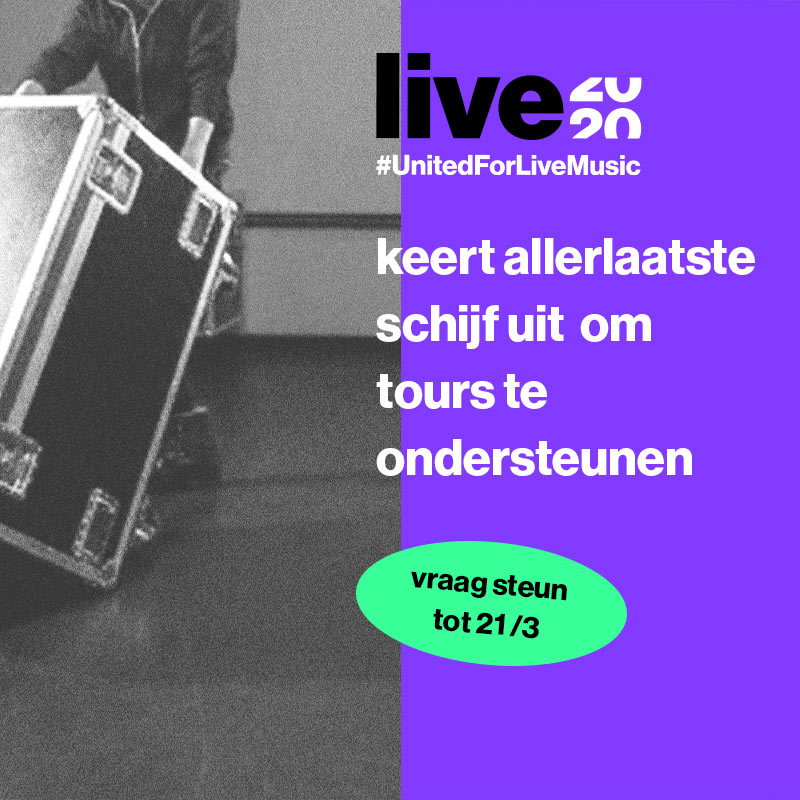 Steun aanvragen kan tot 21 maart. LIVE2020 moedigt iedereen aan om de sector te blijven steunen: koop concerttickets, ga naar festivals, pronk met merchandise, verzamel platen, stream erop los etc! #UnitedForLiveMusic. live2020.be/live2020-keert…