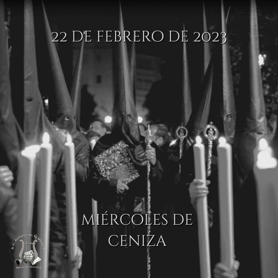 🕯️| MIÉRCOLES DE CENIZA

Cofrades, empieza una nueva cuenta atrás...

#suenabamhe #Herrera #Sevilla #banda #musica #cuaresma #semanasanta #marchasdeprocesión