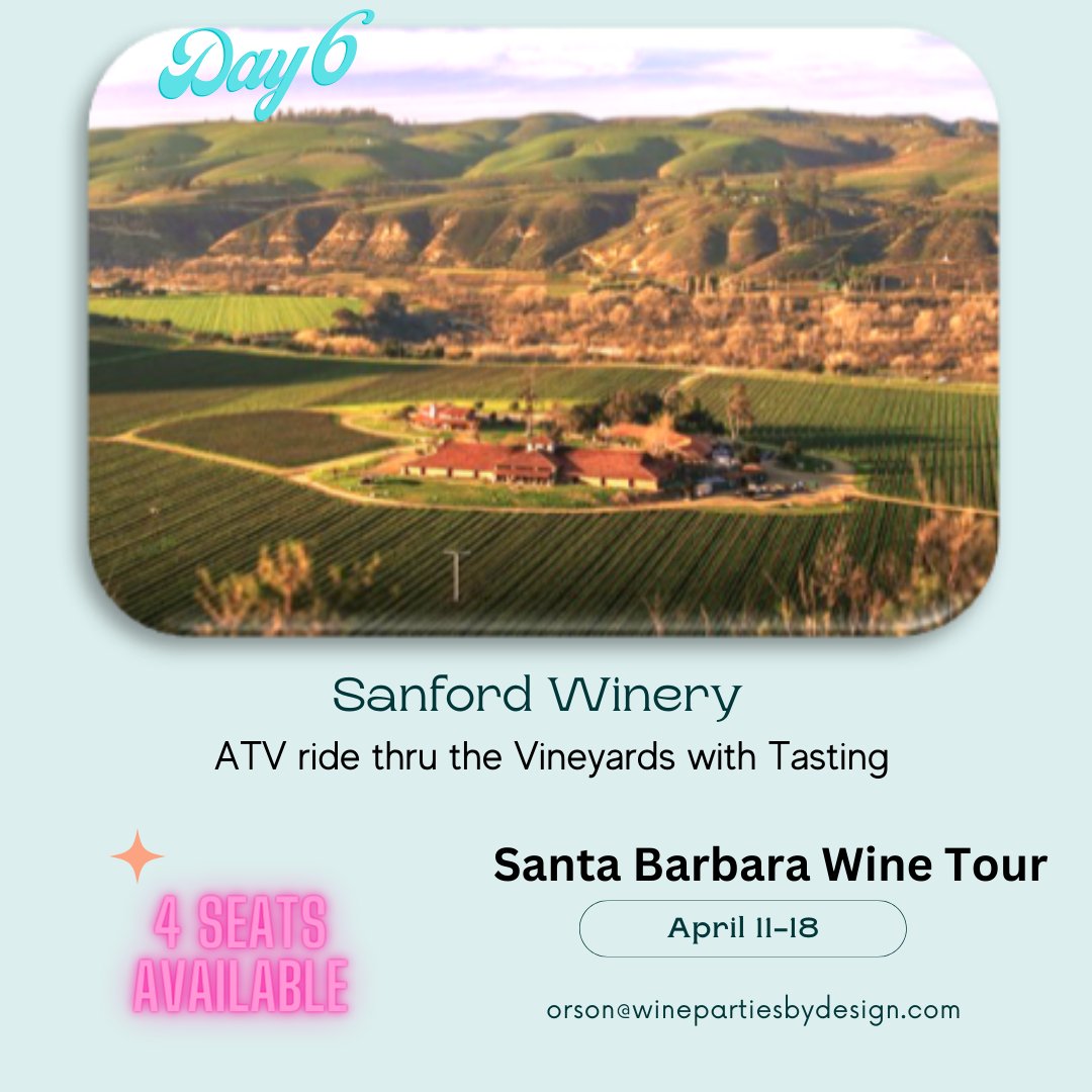 caguyinga's tweet photo. #WineToursbyDesign #WinePartiesbyDesign #SantaBarbara #winetours🍷 #californiawines #winetoursbydesign #April11-18tour #wine #tours #SantaBarbaraWineCountry🍷 #SantaBarbaraWine #SolvangCA #LosOlivos #WineryDinner #SolvangTownTour #RamenKotori #SanfordWinery #StaRitaHills https://t.co/J5VstfCq7A