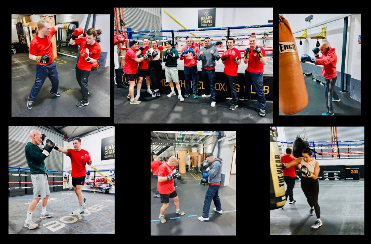 A huge thank you to <a href="/BoxingChapel/">Holmes Chapel Boxing Club</a> And FF Amrooni who ran a skills and fitness session last week for the crew. It was great to try something most of us haven’t done before and helped with our fitness and team building 💪🏽🥊