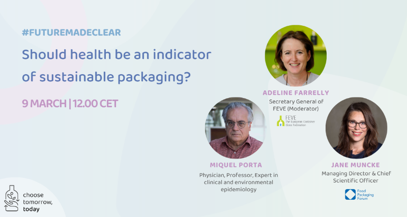 FeveEU's tweet photo. 🌱 Why should health impact be a key consideration for sustainable packaging?

Sign up for our next #FutureMadeClear Q&amp;A to learn how the UP scorecard is revolutionising the way we think about sustainable packaging materials and why health matters too 👇

@fpffoundation