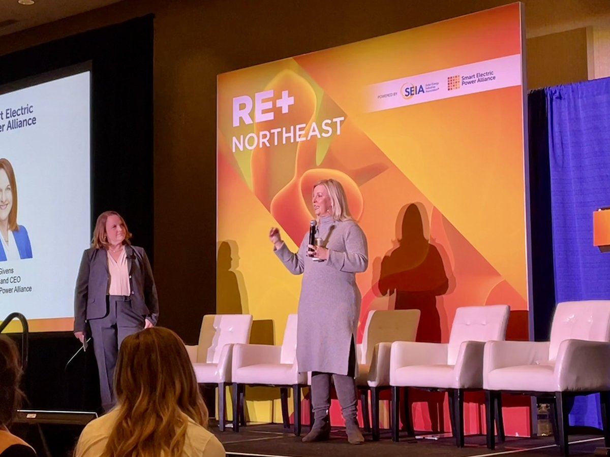 Welcome to #REPlusNE!

<a href="/HopperAbby/">Abby Hopper</a> kicks us off with a bold message about SEIA’s priorities in #TheSolarDecade: “We are challenging business models and taking market share.”