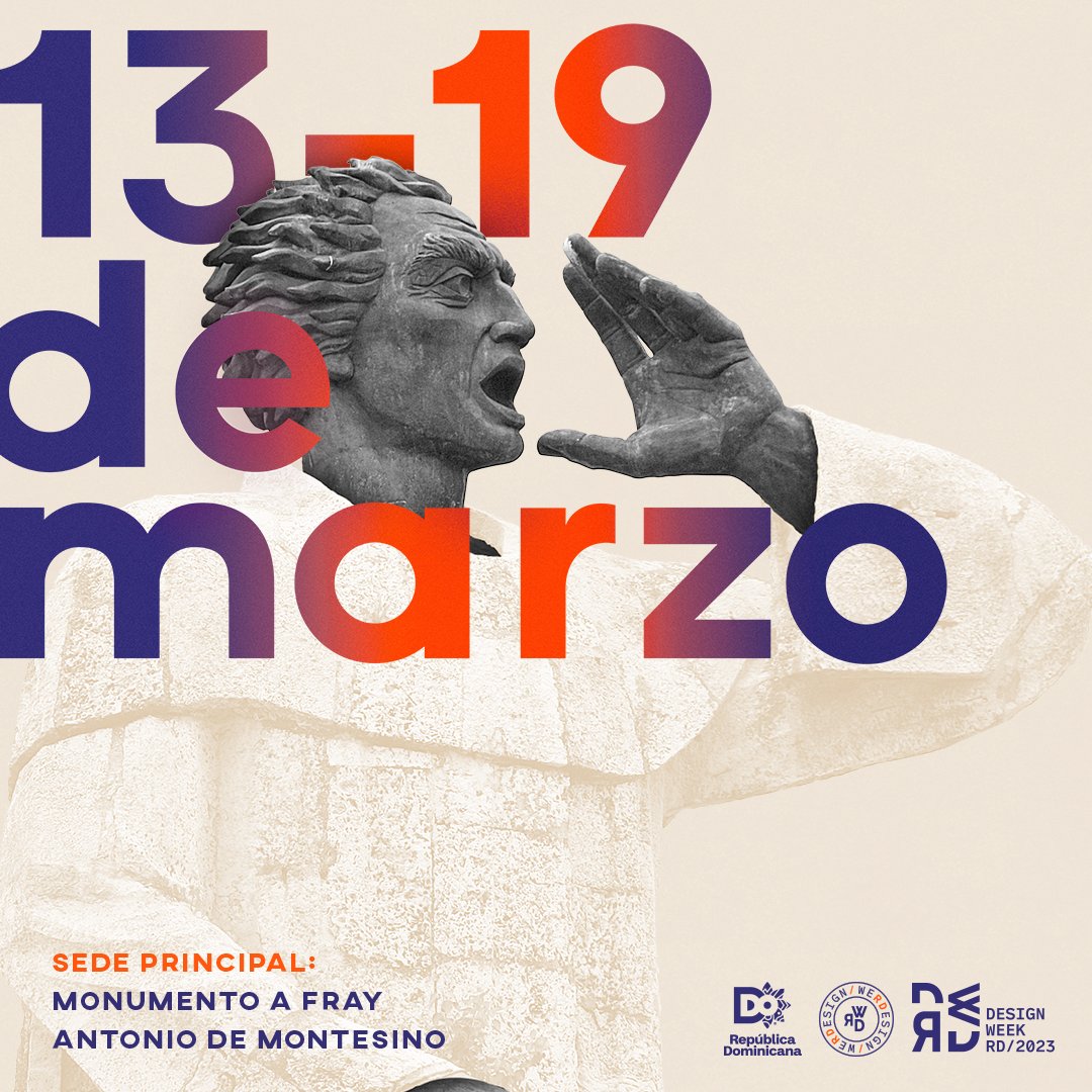 MiculturaRD's tweet photo. ¡Comienza la cuenta regresiva! 🗓️ #DesignWeekRD se acerca y nuestras calles se llenarán de diseño, moda y arte 🎨. ¡Prepárate para explorar la visión innovadora y los logros del diseño Dominicano e Internacional .¿Te lo vas a perder?
#MinisteriodeCulturaRD https://t.co/vkHQBZKrtj