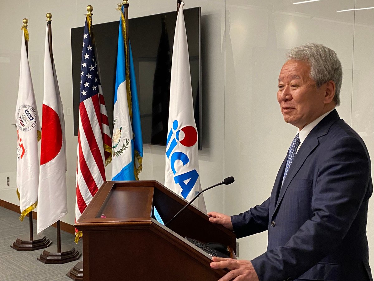 jica_usa's tweet image. #JICA and @USAID have signed a cooperation agreement to promote the prosperity and security of #Guatemalans and reduce #IrregularMigration.
