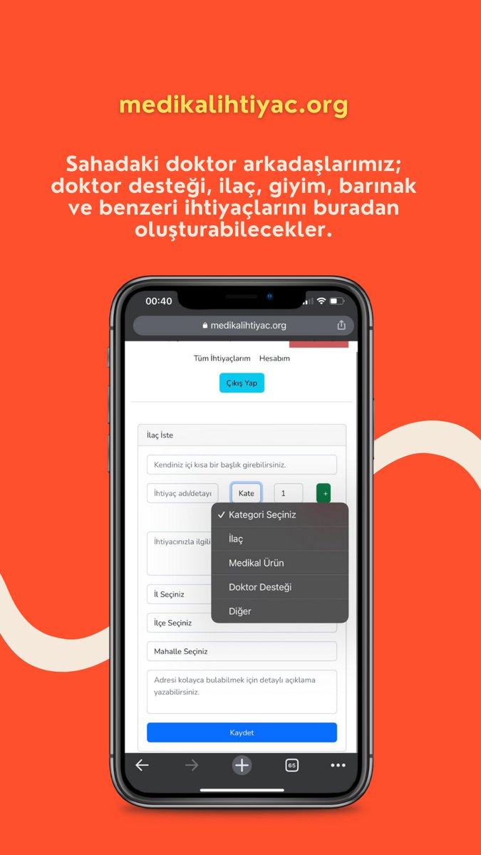 ahsen_nursoy's tweet photo. Merhabalar uzun süredir emek verdiğimiz https://t.co/Y7ridbGYiW platformu yayında.
Sahadaki doktorlarımızın ihtiyaçlarını bilgi kirliliği olmadan öğrenip yetkililere bildirmek amacıyla bu platformu kurduk . Paylaşırsanız sevinirim. https://t.co/nAnLoa8VNH