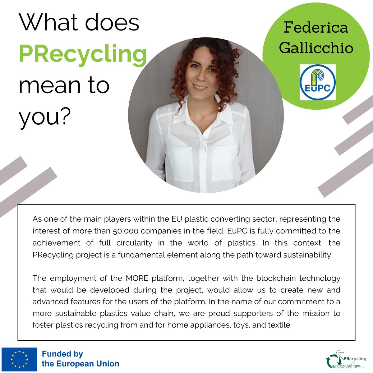 PRecycling_EU's tweet photo. #PRecycling PRoudly introduces its partner @EuPCplastics https://t.co/ljCvfeyFEH